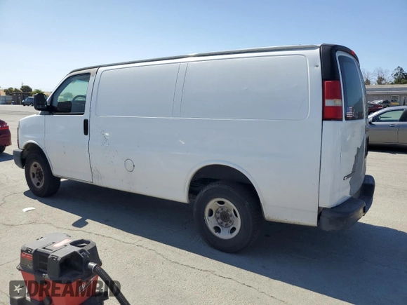 2008 Chevrolet Express Cargo z VIN 1GCGG25C581202010, wystawiony jako Copart lot #61499705 z przebiegiem 316 849 mil mil oraz Czysty tytuł • Clean title. Historia ofert i sprzedaży dostępna na DreamBid. Obrazek 2.