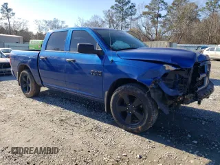 2018 Ram 1500 Tradesman with VIN 1C6RR6KG2JS285565, listed as a Copart auction lot 42364585 with 72,693 mi miles and Salvage title. Bid and sale history available at DreamBid. Image 4.