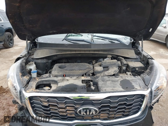 2019 Kia Sorento L with VIN 5XYPG4A33KG534780, listed as a IAAI auction lot 41563396 with 49,468 mi miles. Bid and sale history available at carsss.com. Image 10.