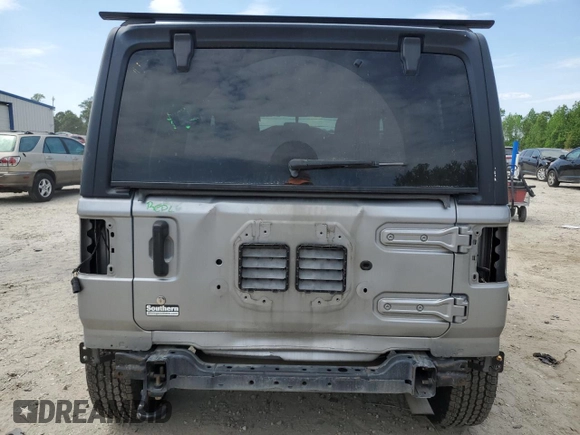 2018 Jeep Wrangler Unlimited Sport S z VIN 1C4HJXDG6JW111568, wystawiony jako Copart lot #54708515 z przebiegiem 137 630 mil mil oraz Szkody całkowita. Historia ofert i sprzedaży dostępna na DreamBid. Obrazek 6.