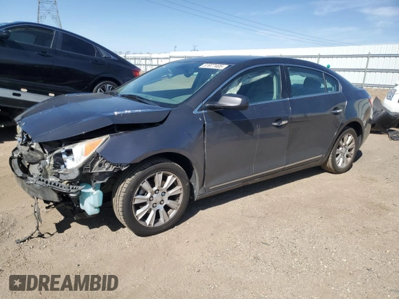 2013 Buick LaCrosse with VIN 1G4GA5ER5DF277029, listed as a Copart auction lot 51977405 with 106,920 mi miles and Clean title. Bid and sale history available at DreamBid. Image 1.