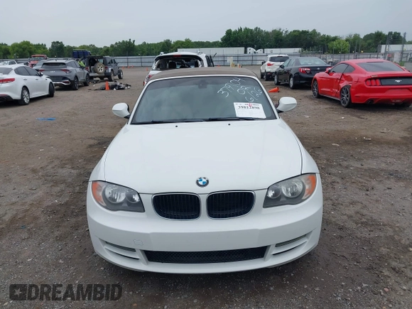 2011 BMW 1 Series 128i with VIN WBAUL7C50BVM80391, listed as a IAAI auction lot 39812898 with 126,208 mi miles and . Bid and sale history available at DreamBid. Image 12.