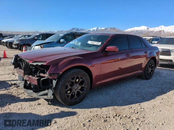 2020 Chrysler 300 S with VIN 2C3CCAGG9LH150979, listed as a Copart auction lot 50431155 with 82,814 mi miles and Salvage Title. Bid and sale history available at DreamBid. Image 1.
