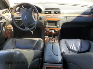 2006 Mercedes-Benz S-Class 4.3L with VIN WDBNG70J86A466098, listed as a Copart auction lot 77184274 with 0 mi miles and Salvage Title. Bid and sale history available at carsss.com. Image 8.
