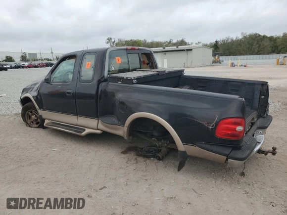 1997 Ford F-150 with VIN 1FTEX08L4VKC64639, listed as a Copart auction lot 47955695 with Not provided miles and Salvage title. Bid and sale history available at DreamBid. Image 2.