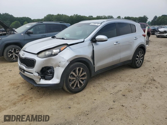 2017 Kia Sportage EX with VIN KNDPN3AC7H7085738, listed as a Copart auction lot 57308715 with 159,434 mi miles and Salvage title. Bid and sale history available at DreamBid. Image 1.