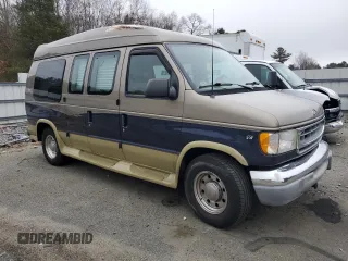 2001 Ford Econoline Cargo Recreational with VIN 1FDPE24L51HB59174, listed as a Copart auction lot 84857404 with 129,690 mi miles and Salvage Title. Bid and sale history available at DreamBid. Image 4.