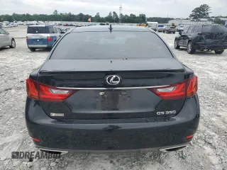 2015 Lexus GS 350 with VIN JTHBE1BL3FA003693, listed as a Copart auction lot 59489225 with 58,677 mi miles and Salvage title. Bid and sale history available at DreamBid. Image 6.