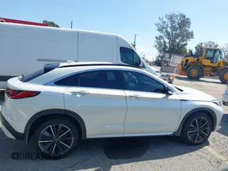 2023 Infiniti QX55 Essential with VIN 3PCAJ5KR5PF106742, listed as a IAAI auction lot 41599422 with 28,517 mi miles and . Bid and sale history available at DreamBid. Image 13.
