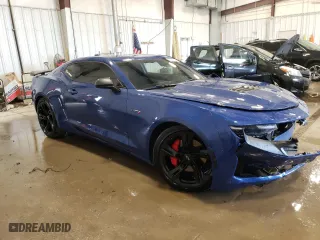 2021 Chevrolet Camaro 1SS with VIN 1G1FF1R79M0100594, listed as a Copart auction lot 44053135 with 29,221 mi miles and Salvage Title. Bid and sale history available at carsss.com. Image 4.