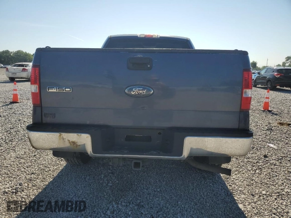 2006 Ford F-150 XLT with VIN 1FTPX14566NB30737, listed as a Copart auction lot 66104875 with 162,259 mi miles and Clean title. Bid and sale history available at DreamBid. Image 6.
