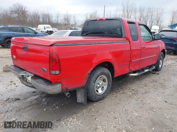 2003 Ford F-150 XL with VIN 2FTRX17283CA60203, listed as a IAAI auction lot 42092425 with 1 mi miles. Bid and sale history available at carsss.com. Image 4.