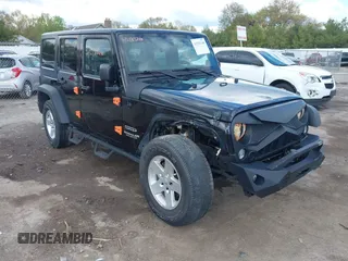 2017 Jeep Wrangler Unlimited Sport с VIN 1C4BJWDG8HL683432, выставлен на аукционе IAAI как лот 42183240 с пробегом 144 925 миль миль и . История ставок и продаж доступна на DreamBid. Изображение 6.
