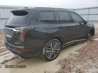 2023 Cadillac XT6 AWD Sport with VIN 1GYKPGRS2PZ174654, listed as a Copart auction lot 64118534 with 44,139 mi miles and Clean Title. Bid and sale history available at DreamBid. Image 3.