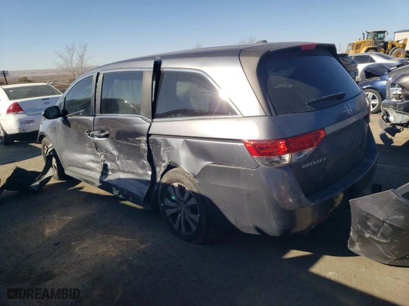 2016 Honda Odyssey EX-L with VIN 5FNRL5H61GB142289, listed as a Copart auction lot 42383195 with 138,812 mi miles and Salvage Title. Bid and sale history available at carsss.com. Image 2.
