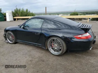 2007 Porsche 911 Carrera S with VIN WP0AB29947S731010, listed as a Copart auction lot 66933424 with 25,651 mi miles and Salvage Title. Bid and sale history available at carsss.com. Image 2.