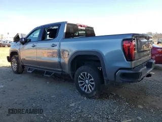 2021 GMC Sierra 1500 AT4 with VIN 1GTP9EEL8MZ209878, listed as a Copart auction lot 43630505 with 61,755 mi miles and Salvage Title. Bid and sale history available at carsss.com. Image 2.