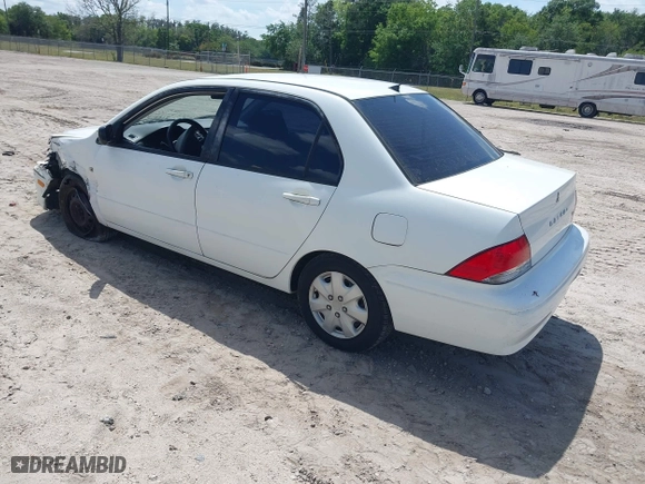 2002 Mitsubishi Lancer ES with VIN JA3AJ26E42U054430, listed as a IAAI auction lot 41918246 with 192,996 mi miles. Bid and sale history available at carsss.com. Image 3.