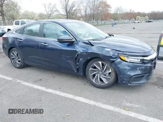2022 Honda Insight Touring with VIN 19XZE4F90NE007552, listed as a IAAI auction lot 42038471 with 7,904 mi miles and . Bid and sale history available at carsss.com. Image 6.