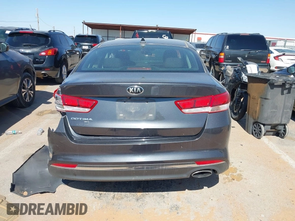 2017 Kia Optima LX with VIN 5XXGT4L3XHG162392, listed as a IAAI auction lot 42190491 with 109,566 mi miles and . Bid and sale history available at DreamBid. Image 16.