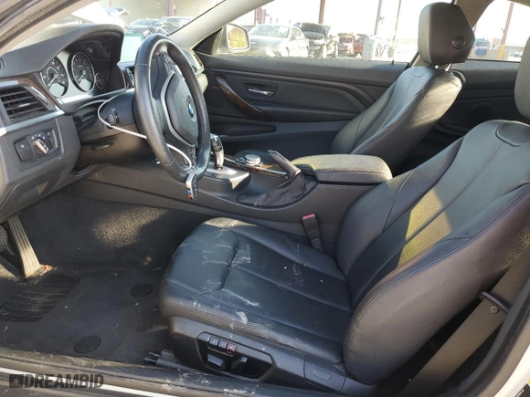 2015 BMW 4 Series 428i with VIN WBA3N7C55FK224048, listed as a Copart auction lot 43494415 with 39,934 mi miles and Salvage Title. Bid and sale history available at carsss.com. Image 7.