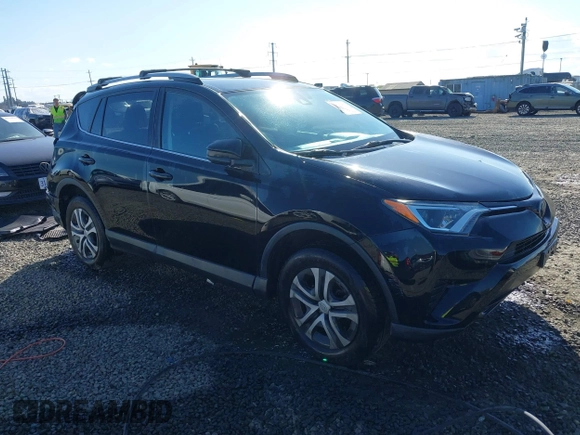 2017 Toyota RAV4 LE with VIN 2T3BFREV4HW586497, listed as a IAAI auction lot 41725876 with 73,666 mi miles. Bid and sale history available at carsss.com. Image 1.