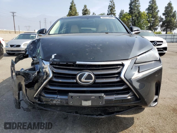 2015 Lexus NX 200t with VIN JTJYARBZ8F2017610, listed as a Copart auction lot 60721405 with 147,813 mi miles and Salvage title. Bid and sale history available at DreamBid. Image 5.
