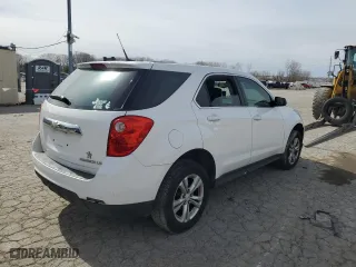 2010 Chevrolet Equinox LS with VIN 2CNALBEWXA6337042, listed as a Copart auction lot 50534625 with 155,486 mi miles and Salvage Title. Bid and sale history available at carsss.com. Image 3.