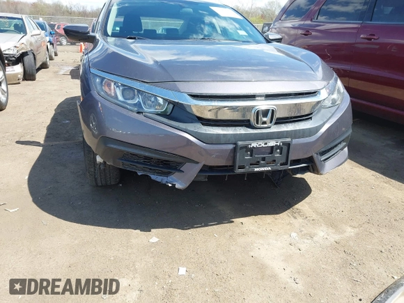 2018 Honda Civic LX with VIN 2HGFC2F5XJH586527, listed as a IAAI auction lot 42080372 with 52,114 mi miles and . Bid and sale history available at DreamBid. Image 6.