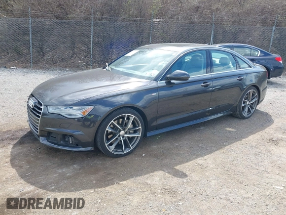 2016 Audi A6 2.0T Premium Plus with VIN WAUGFAFC7GN095669, listed as a IAAI auction lot 41894313 with 84,725 mi miles. Bid and sale history available at carsss.com. Image 18.