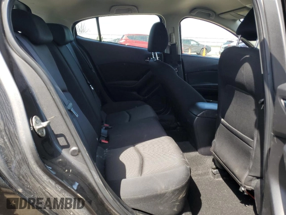 2017 Mazda 3 Sport with VIN 3MZBN1K76HM139999, listed as a Copart auction lot 53431585 with 96,083 mi miles and Non Repairable. Bid and sale history available at carsss.com. Image 10.