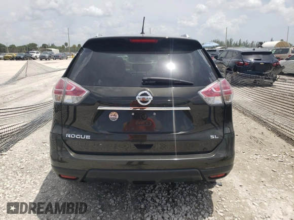 2016 Nissan Rogue SL with VIN 5N1AT2MT2GC880571, listed as a Copart auction lot 59388553 with 79,901 mi miles and Salvage Title. Bid and sale history available at carsss.com. Image 6.