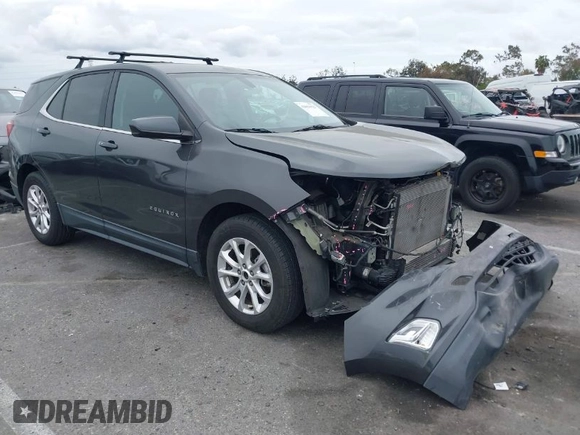 2019 Chevrolet Equinox LT with VIN 3GNAXKEV8KL116205, listed as a IAAI auction lot 42054925 with 45,869 mi miles. Bid and sale history available at carsss.com. Image 1.