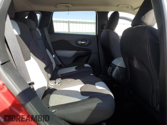 2014 Jeep Cherokee Latitude with VIN 1C4PJLCS2EW186719, listed as a Copart auction lot 50609725 with 140,449 mi miles and Salvage Title. Bid and sale history available at carsss.com. Image 11.