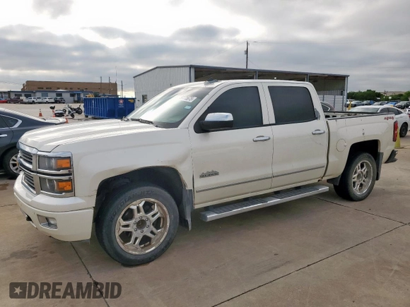 2014 Chevrolet Silverado 1500 High Country with VIN 3GCUKTEC1EG558698, listed as a Copart auction lot 56175675 with 198,051 mi miles and Clean Title. Bid and sale history available at DreamBid. Image 1.