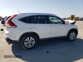 2012 Honda CR-V EX-L with VIN 5J6RM3H73CL042996, listed as a Copart auction lot 52128625 with 181,853 mi miles and Salvage Title. Bid and sale history available at carsss.com. Image 3.