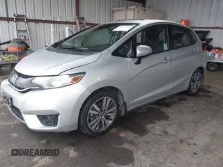 2015 Honda Fit EX-L with VIN 3HGGK5H82FM702649, listed as a IAAI auction lot 40931610 with 55,441 mi miles. Bid and sale history available at carsss.com. Image 2.