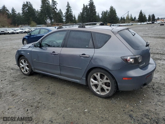 2008 Mazda Mazda3 s Sport with VIN JM1BK344381871417, listed as a Copart auction lot 51121175 with 170,040 mi miles and Salvage Title. Bid and sale history available at carsss.com. Image 2.