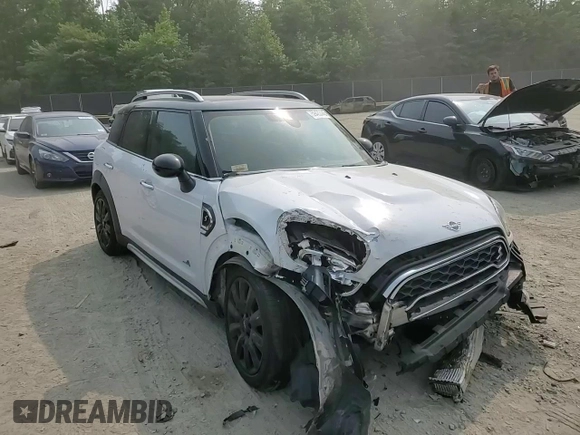 2019 MINI Countryman Cooper S with VIN WMZYT5C51K3G93681, listed as a Copart auction lot 59422445 with 87,279 mi miles and Salvage title. Bid and sale history available at DreamBid. Image 13.