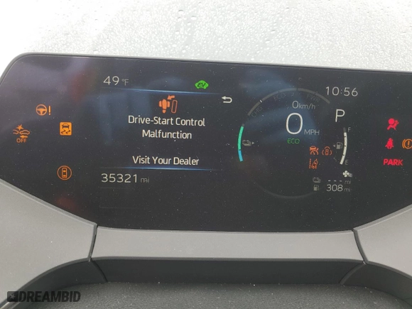 2024 Toyota Prius Prime SE with VIN JTDACACU0R3012404, listed as a Copart auction lot 49248605 with NaN miles and Salvage Title. Bid and sale history available at carsss.com. Image 9.