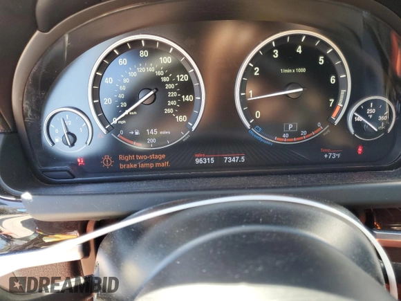 2013 BMW 6 Series 650i with VIN WBAYM9C57DDW20035, listed as a Copart auction lot 47051175 with 96,315 mi miles and Salvage Title. Bid and sale history available at carsss.com. Image 9.