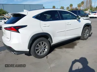 2018 Lexus NX with VIN JTJBARBZ5J2173750, listed as a IAAI auction lot 42004375 with 43,156 mi miles. Bid and sale history available at carsss.com. Image 4.