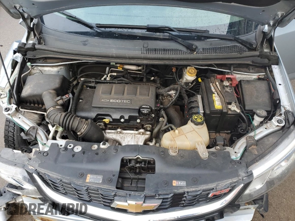 2017 Chevrolet Sonic LT with VIN 1G1JD6SB6H4139671, listed as a Copart auction lot 87265774 with 112,704 mi miles and Salvage Title. Bid and sale history available at carsss.com. Image 11.