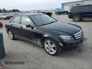 2011 Mercedes-Benz C-Class C 300 Sport with VIN WDDGF8BB8BR183369, listed as a Copart auction lot 47857945 with 147,010 mi miles and Salvage Title. Bid and sale history available at carsss.com. Image 4.