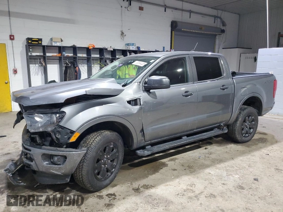 2021 Ford Ranger XL with VIN 1FTER4FH9MLD87782, listed as a Copart auction lot 88584485 with 58,230 mi miles and Salvage Title. Bid and sale history available at DreamBid. Image 1.