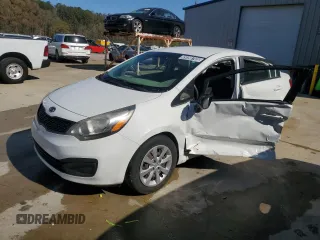 2012 Kia Rio LX with VIN KNADM4A35C6047559, listed as a Copart auction lot 49398765 with 0 mi miles and Clean Title. Bid and sale history available at carsss.com. Image 1.