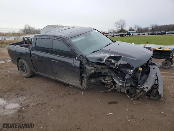 2009 Dodge Ram 1500 Laramie with VIN 1D3HV13T89S705721, listed as a Copart auction lot 83026744 with 0 mi miles and Salvage Title. Bid and sale history available at carsss.com. Image 4.