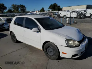 2007 Volkswagen Rabbit with VIN WVWDR71K27W278969, listed as a Copart auction lot 70857904 with 215,423 mi miles and Salvage Title. Bid and sale history available at carsss.com. Image 4.
