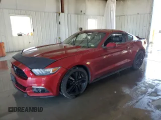 2015 Ford Mustang EcoBoost with VIN 1FA6P8TH2F5305233, listed as a Copart auction lot 54738725 with Not Provided miles and Salvage Title. Bid and sale history available at carsss.com. Image 1.
