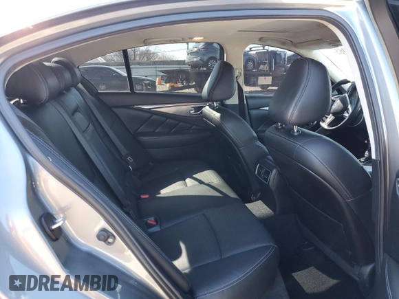 2020 Infiniti Q50 Pure with VIN JN1EV7AR8LM254097, listed as a Copart auction lot 50017965 with 69,758 mi miles and Salvage title. Bid and sale history available at DreamBid. Image 10.